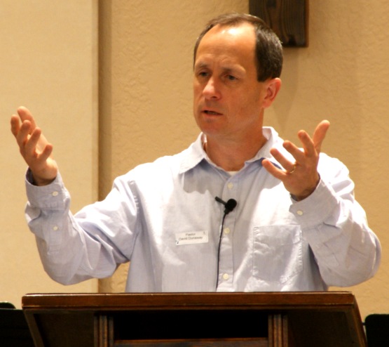 Pastor David preaching
"The Life that Is Truly Life" - 4/4/10