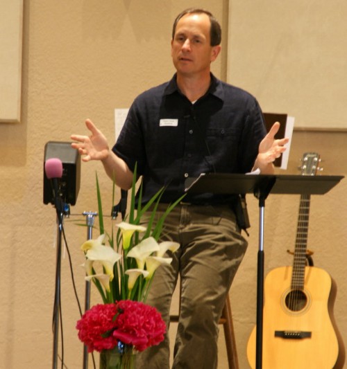 Pastor David preaching
"Impact of the Good News on a Church" - 5/30/10