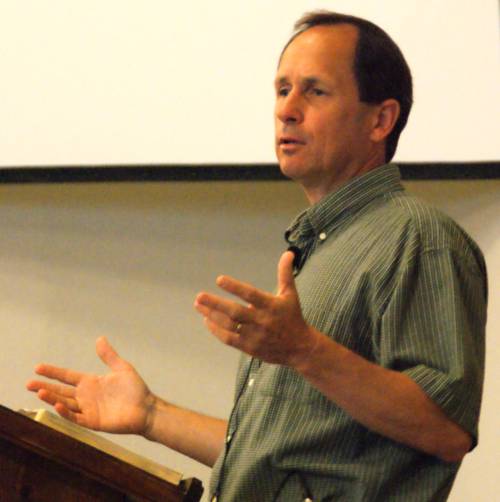 Pastor David preaching
"Opening our Eyes" - 6/21/09