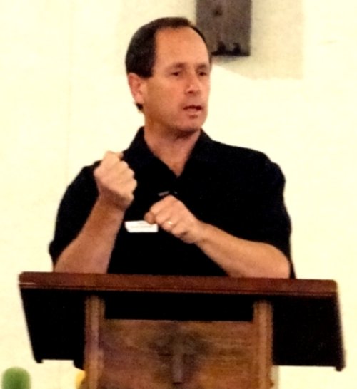 Pastor David preaching
"How to Encourage our Next Senior Pastor" - 10/25/09