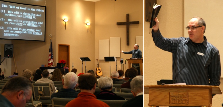 Pastor David Craig preaching
"By the Will of God" - 12/5/10