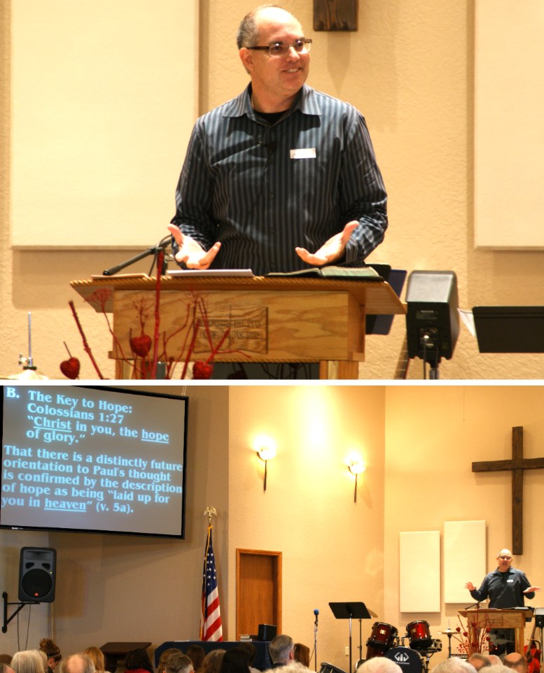 Pastor David Craig preaching
"The Significance of Hope Properly Placed" - 2/13/11