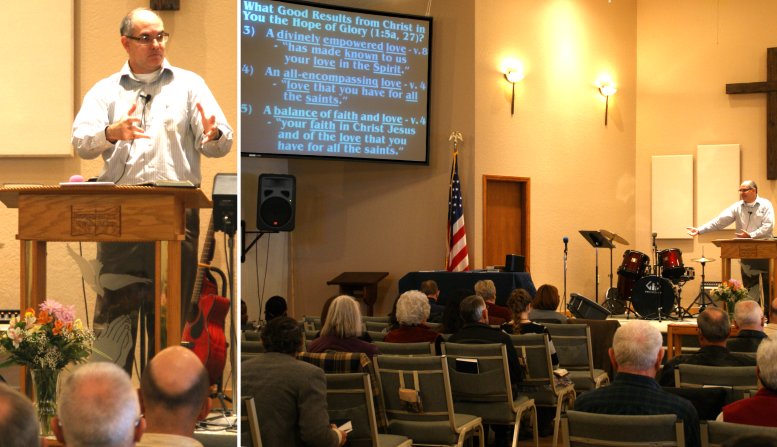 Pastor David Craig preaching
"The Results of Hope Properly Placed" - 2/20/11
