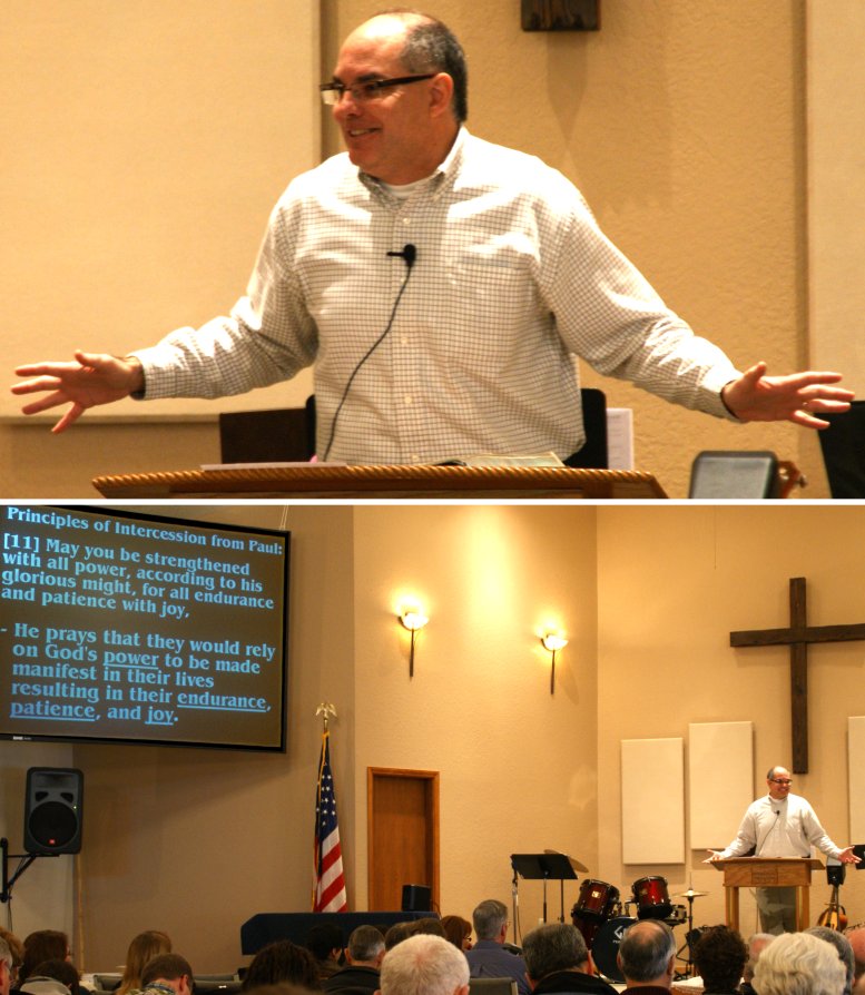 Pastor David Craig preaching
"The Essence Of Intercession" - 3/6/11