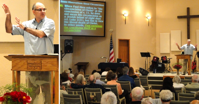 Pastor David Craig preaching
"Credo or Paedo Baptism?" - 6/26/11