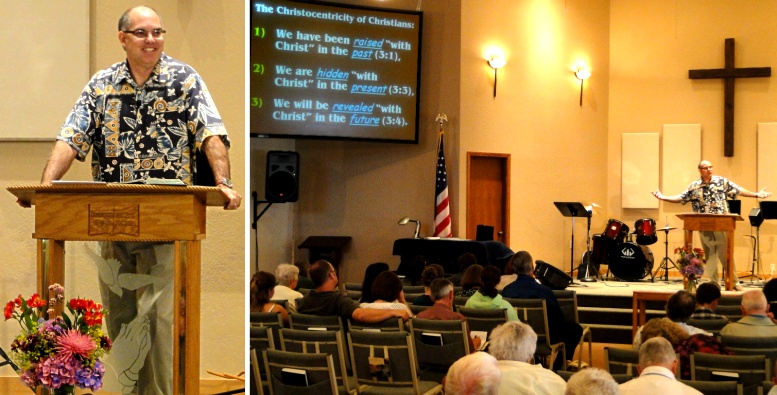 Pastor David Craig preaching
"The Essence of Christocentric Living" - 7/24/11