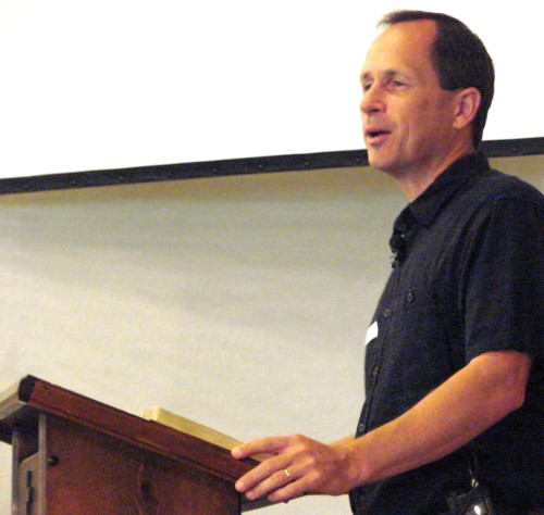 Pastor David preaching
"By God's Grace You Have Been Saved" - 7/5/09