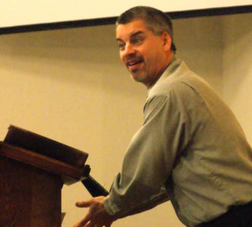 Pastor Phil preaching "Living by the Word" - 1/4/09