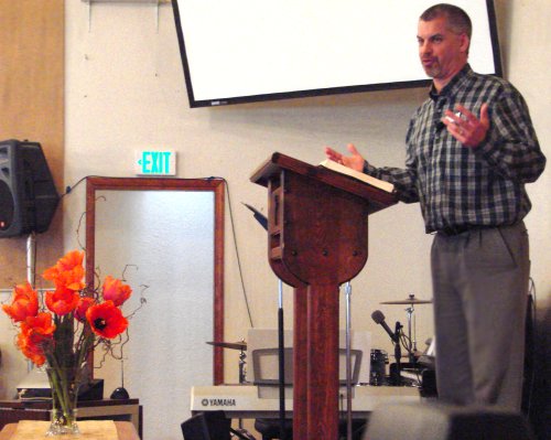 Pastor Phil Stevenson preaching
"Paul before Rulers and Kings: Felix" - 4/26/09