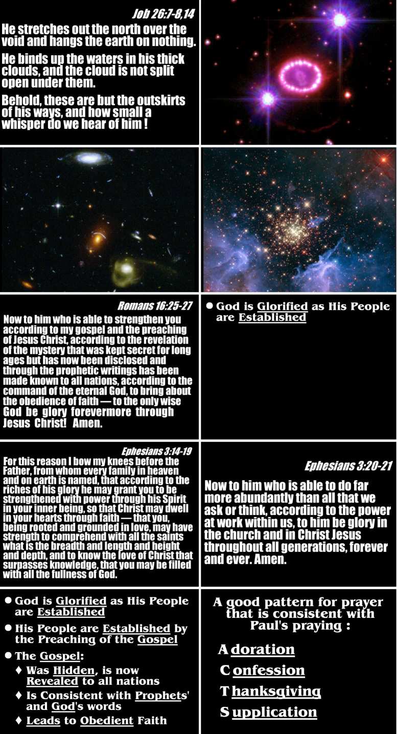 Sermon Screens for "To God Be the Glory" - 11/14/10
( Click this collage to enlarge it... )