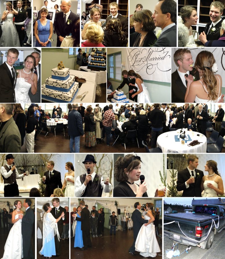 Wedding Reception of Jon and Kelly Heflinger - 8/15/09
( Click the photo collage to enlarge it... )