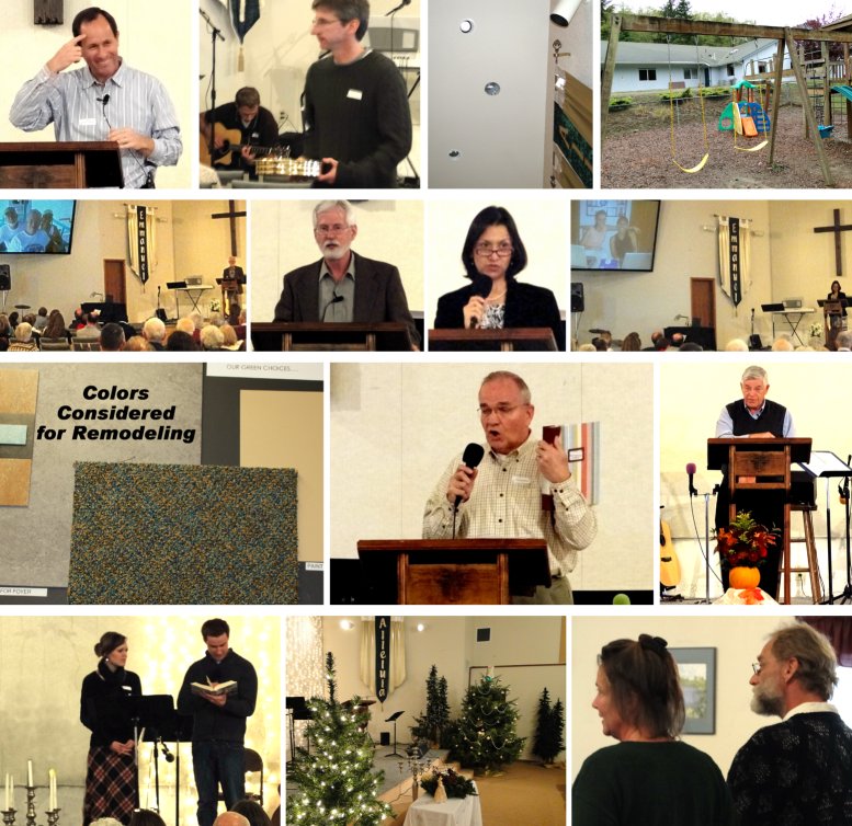 Sunday Service Scenes - November, 2009
( Click this collage to enlarge it... )