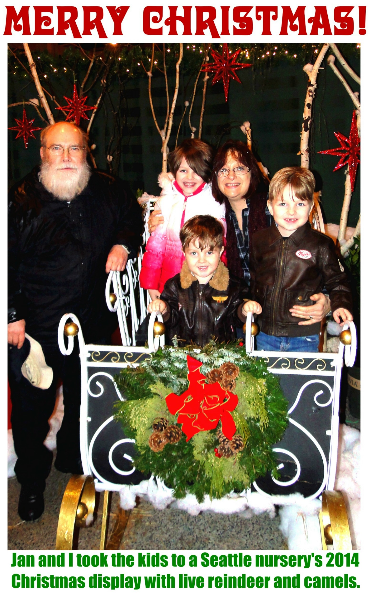 2015 Christmas Card - Front Enlarged