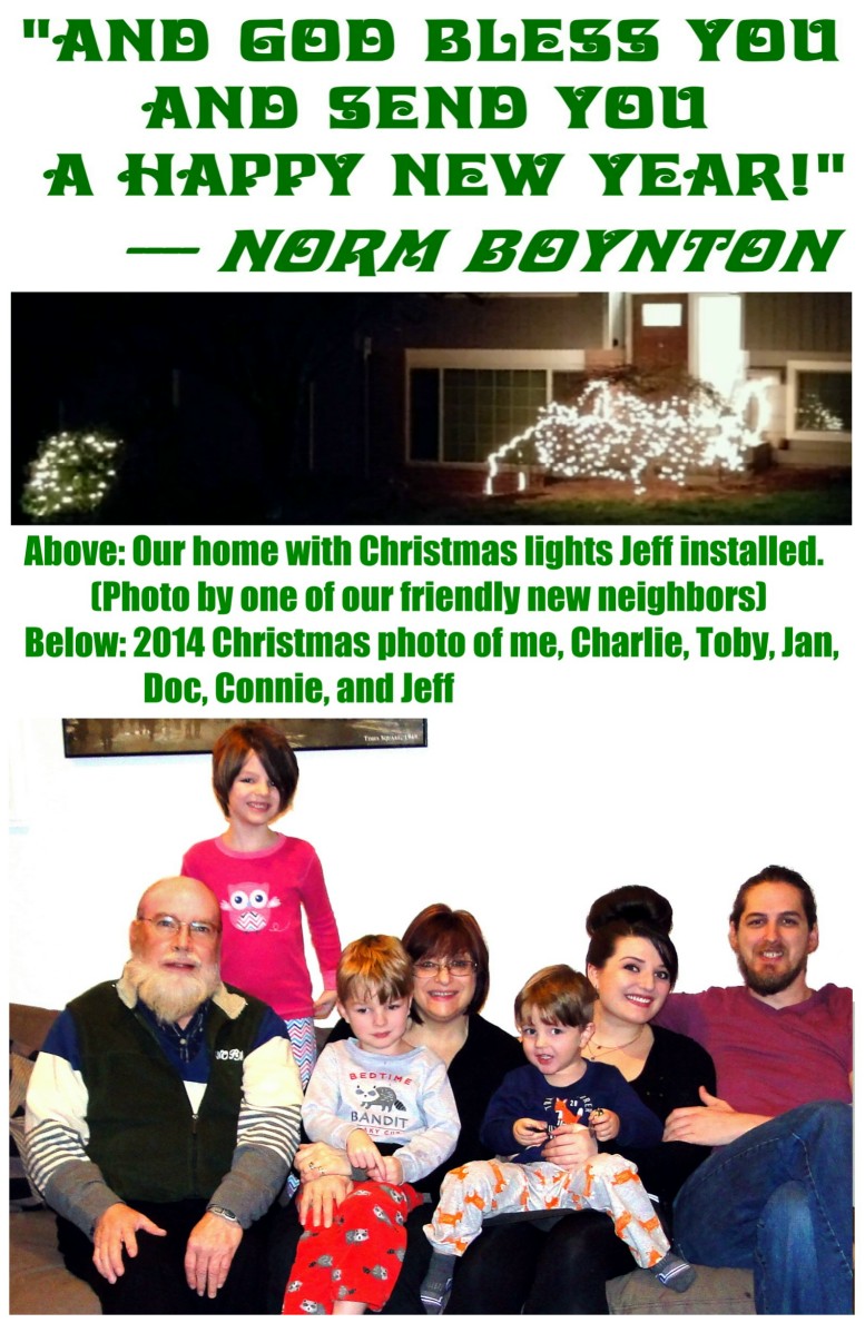 2015 Christmas Card - Back