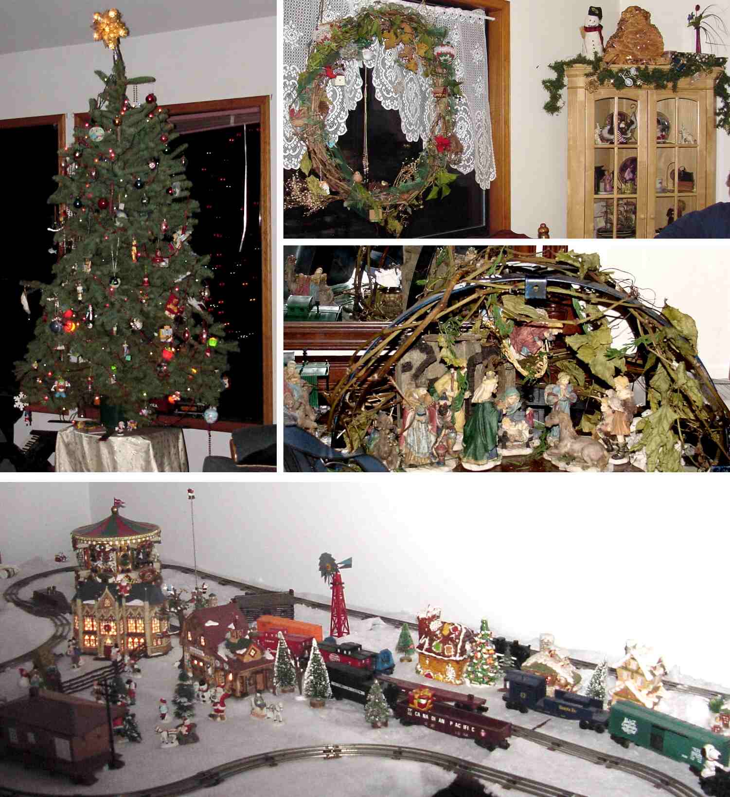 Christmas Decorations, 2001 - Bottom Photo Enlarged
