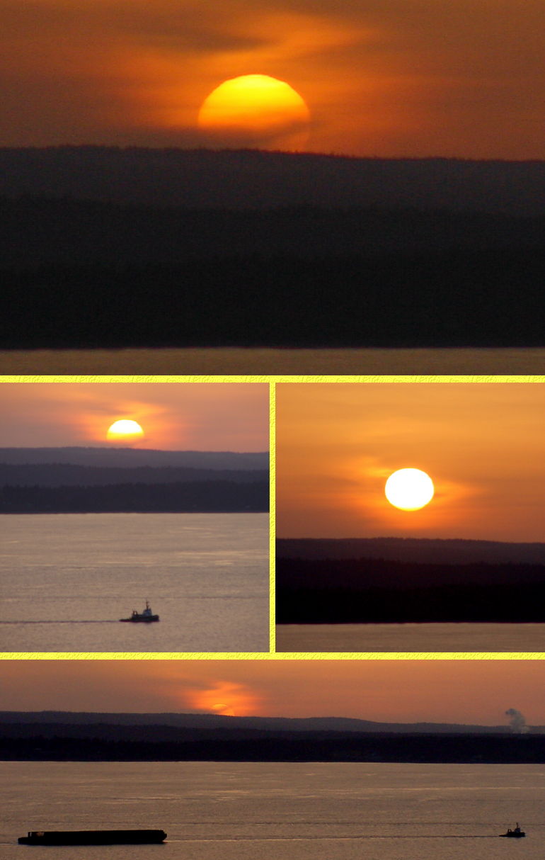 Yellow Sunset - April 14, 2001
(Click to enlarge)