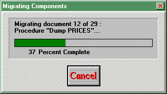 Screen Capture from "DataEase For Windows" 